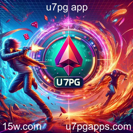 Imagem promocional da u7pg app mostrando a plataforma e suas vantagens